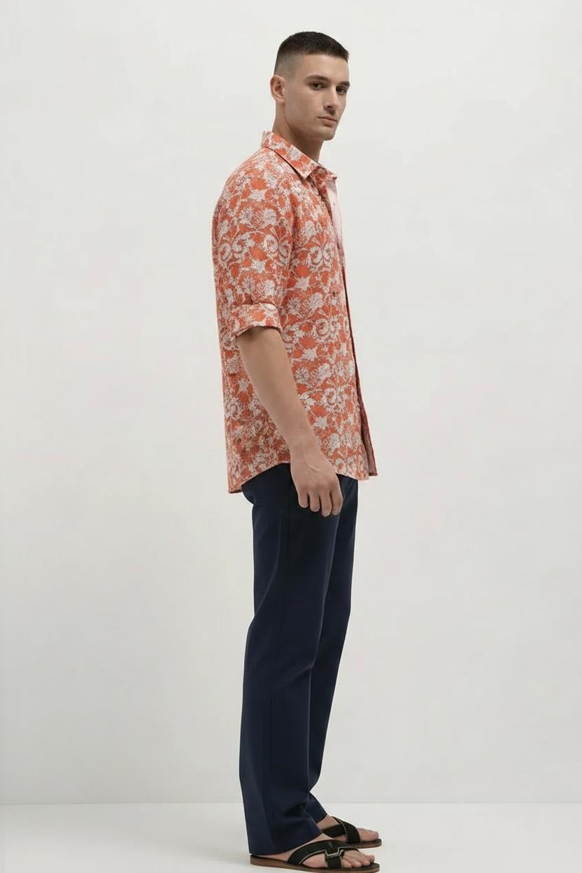 Men Solid Trousers