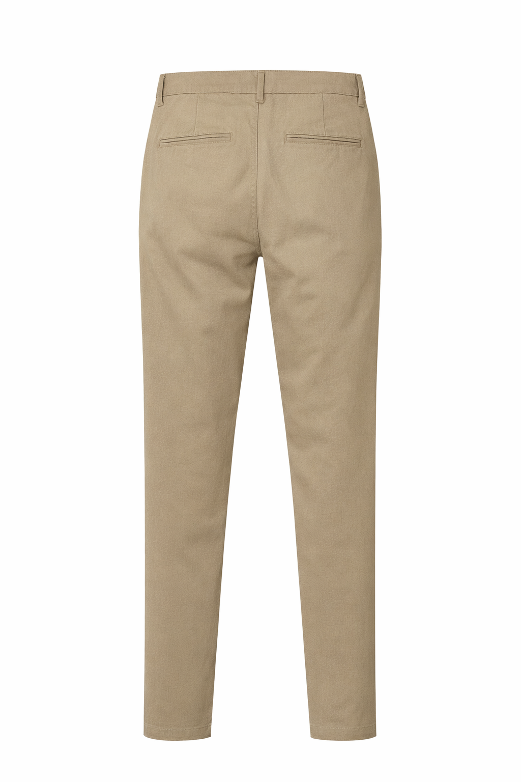 Men Beige Mid-Rise Chinos Trousers
