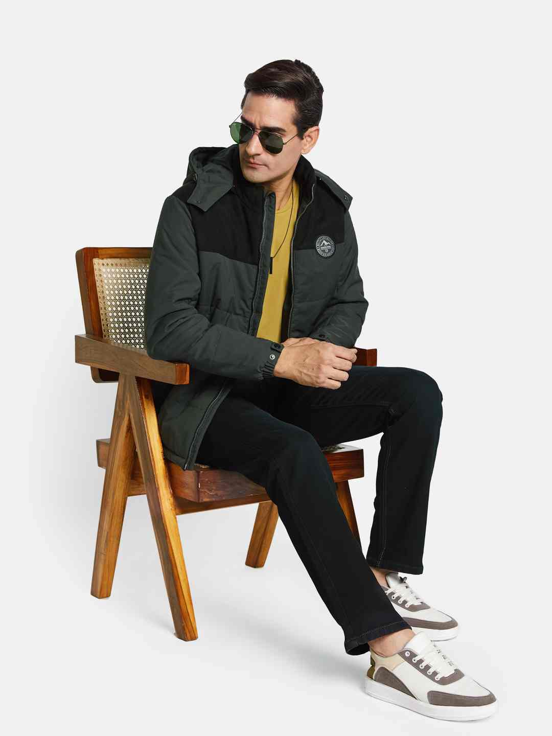 METTLE Men Padded Jacket