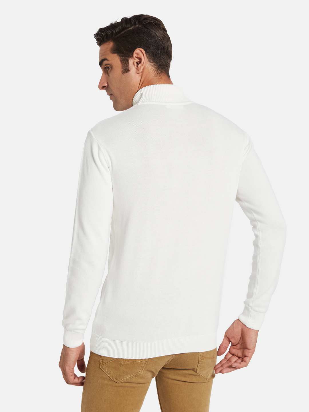 METTLE Men Cotton Pullover Sweaters