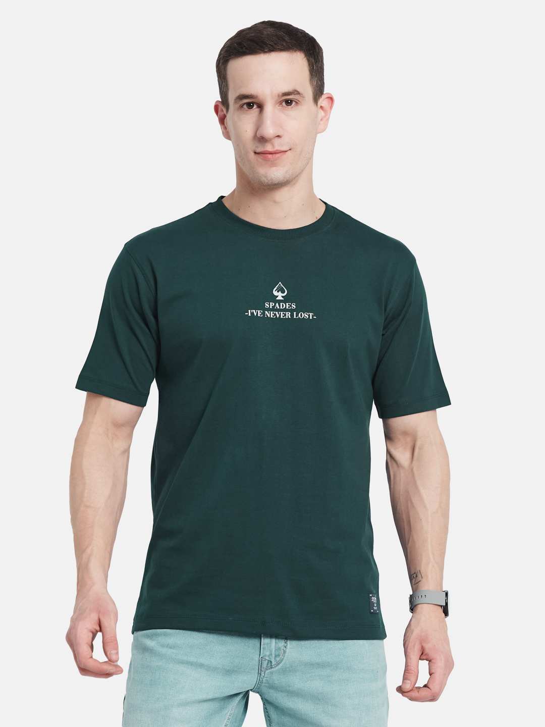 Octave Men Printed T-shirt