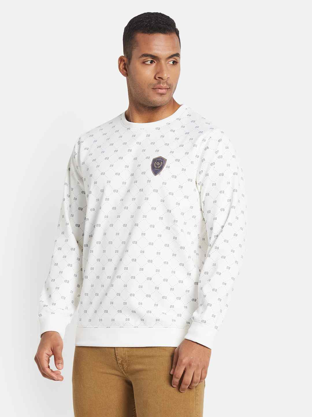 Octave Men Printed Sweatshirt