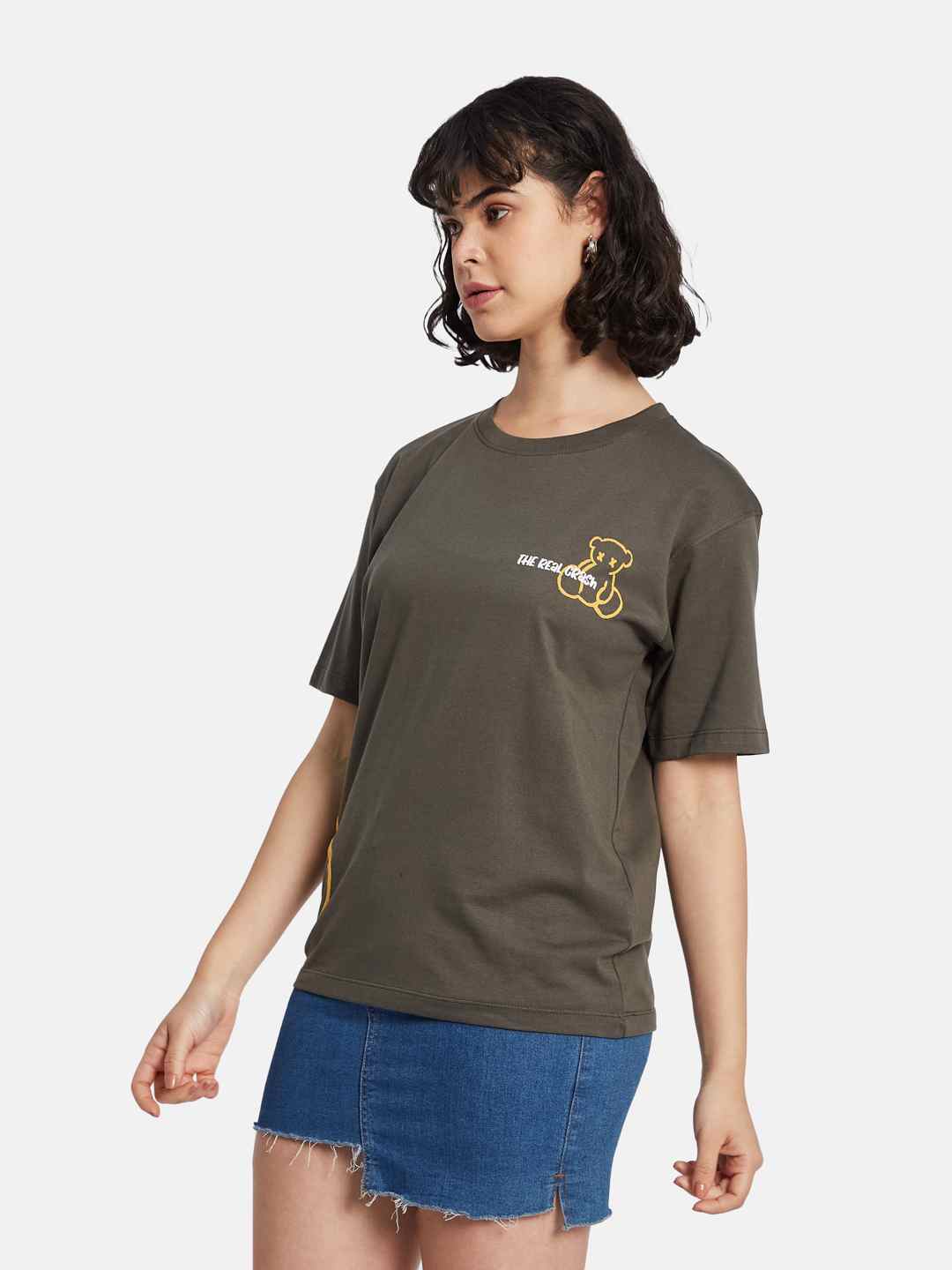 METTLE Women Printed T-shirt