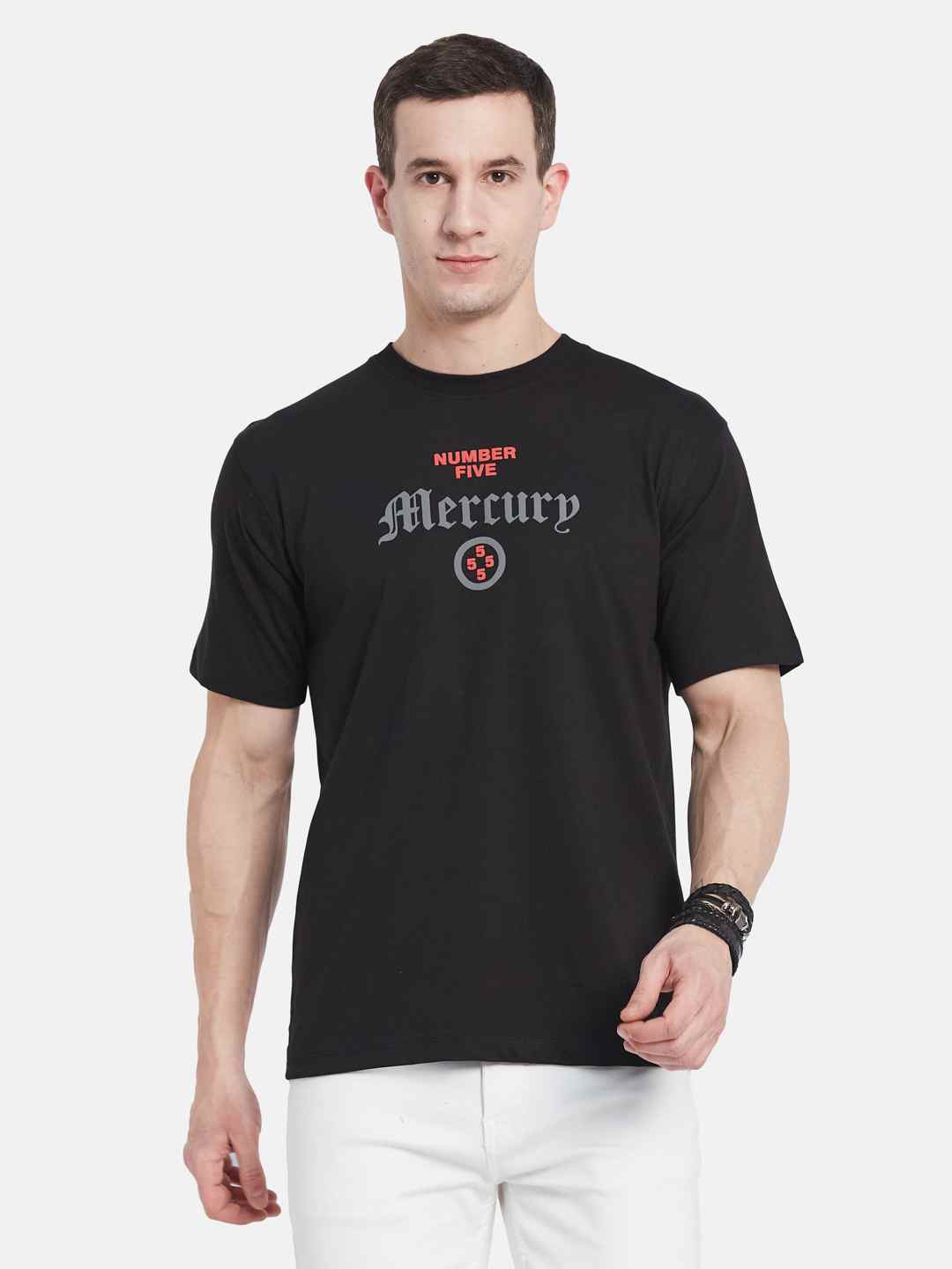 Octave Men Printed T-shirt