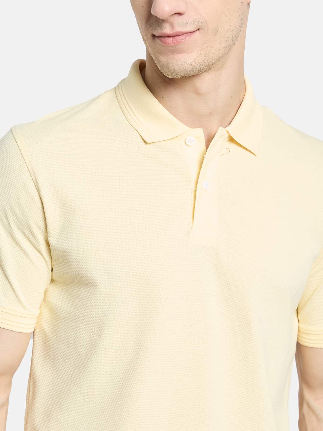 Octave Men Polo Collar T-shirt