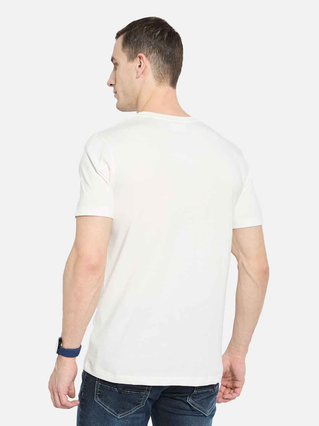 Octave Men Printed T-shirt