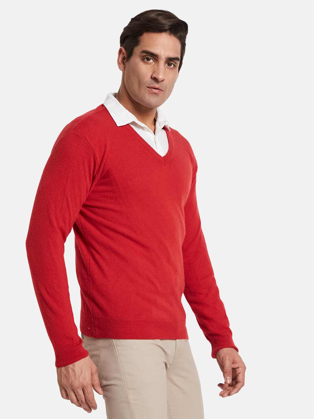 METTLE Men Woollen Pullover