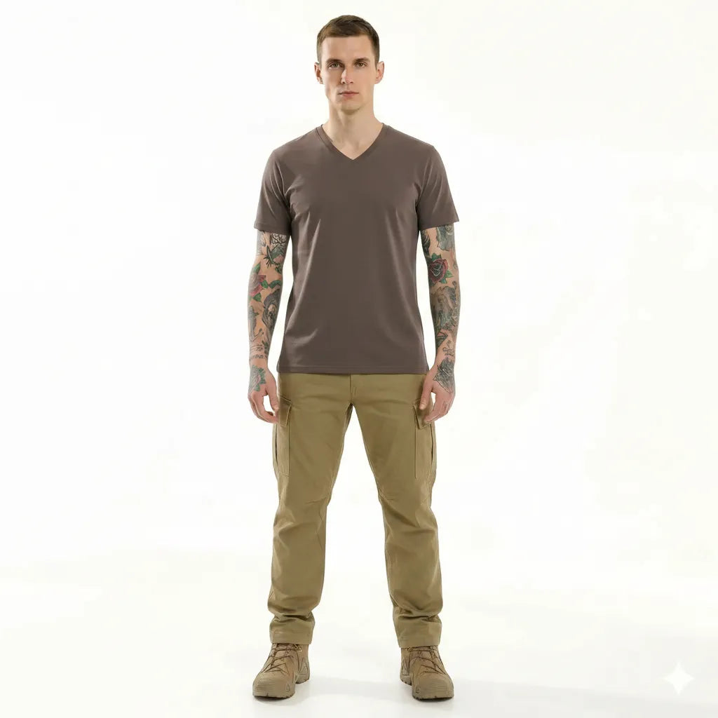 Men Java V-Neck T-shirt