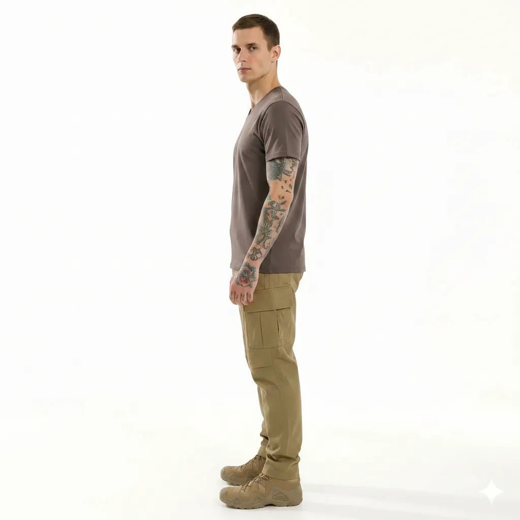 Men Java V-Neck T-shirt