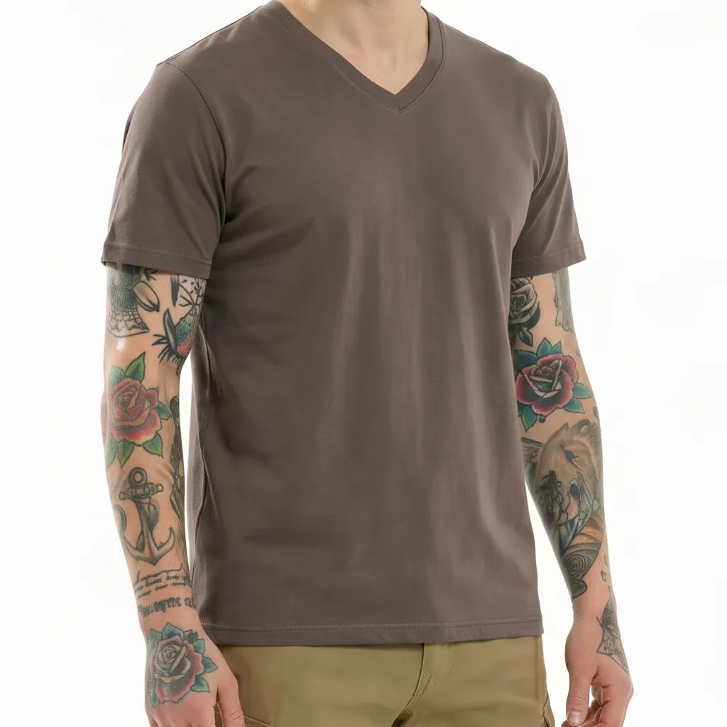 Men Java V-Neck T-shirt