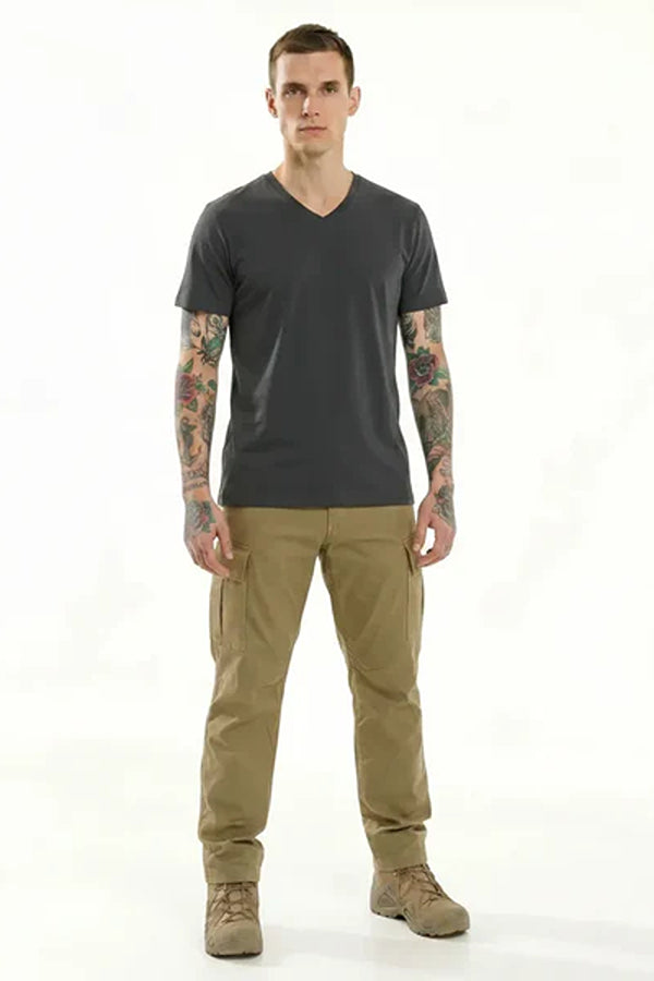 Men V-Neck T-shirt