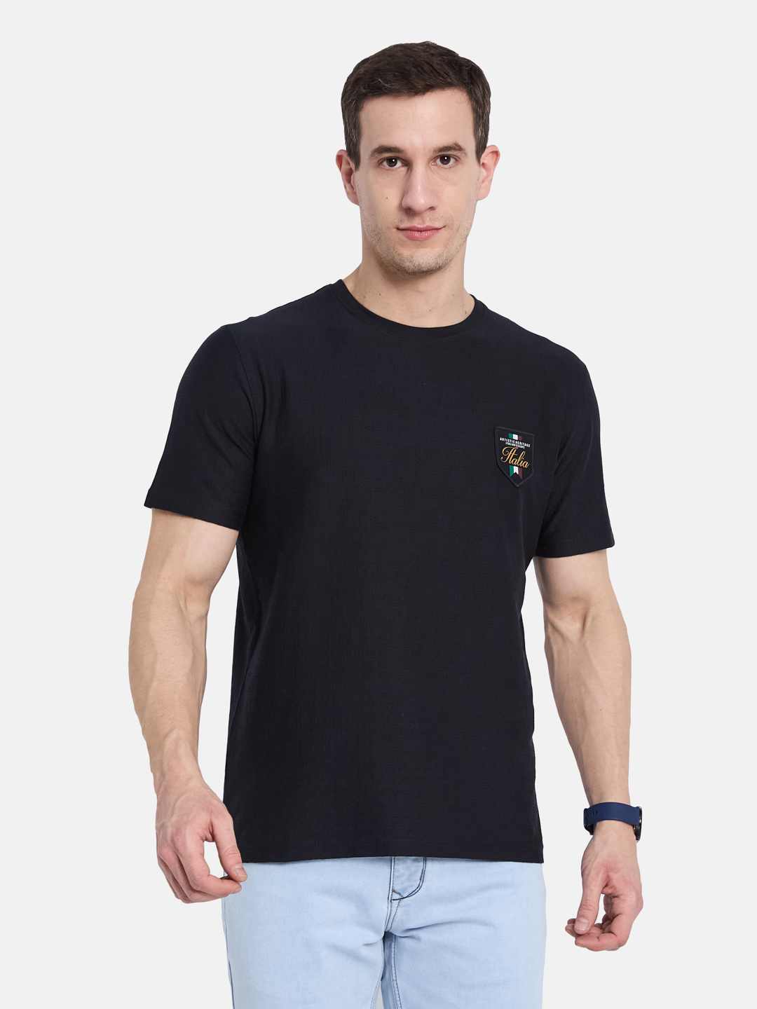 Octave Men Printed T-shirt