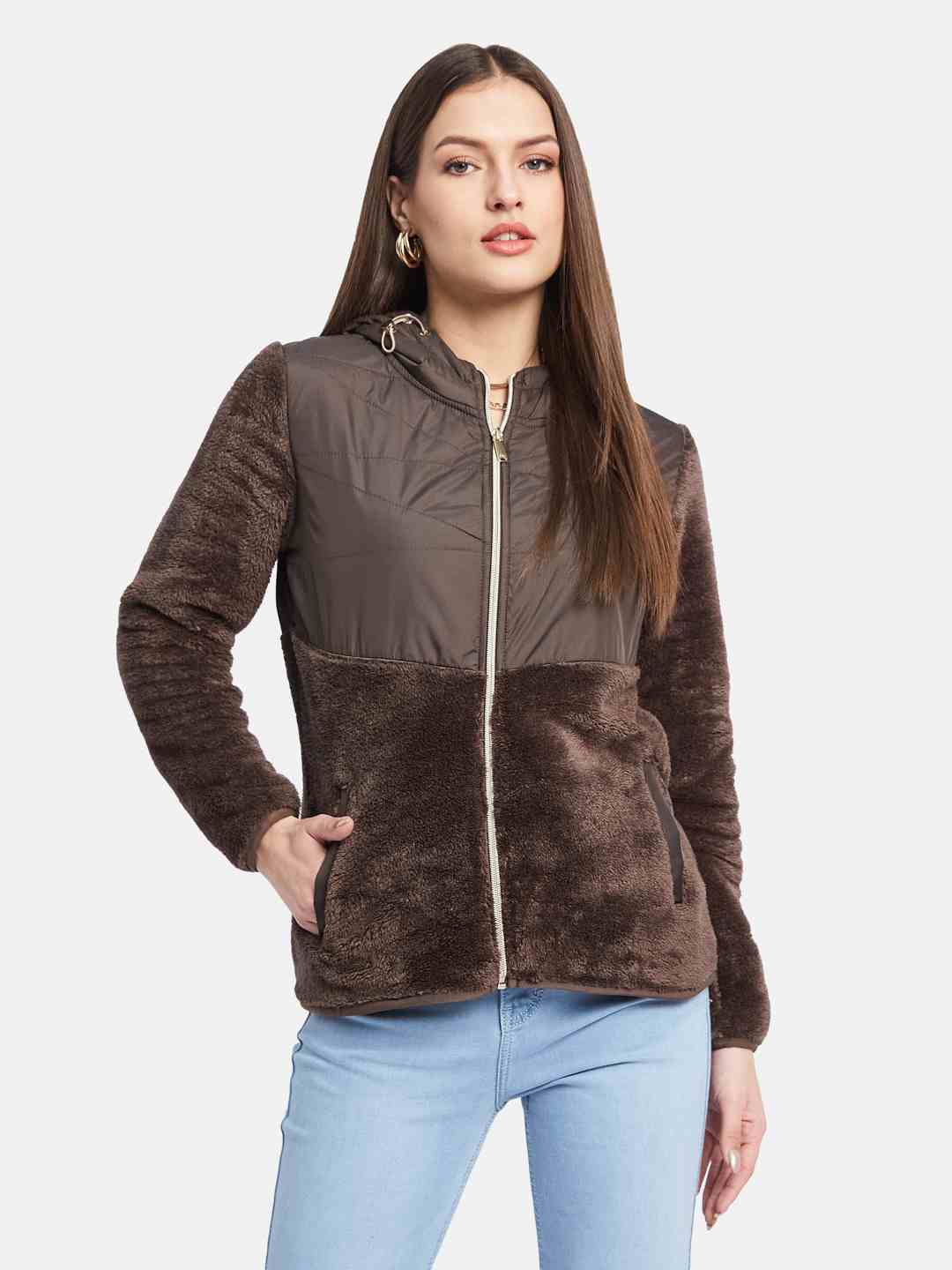 METTLE Women Hooded Sweatshirt