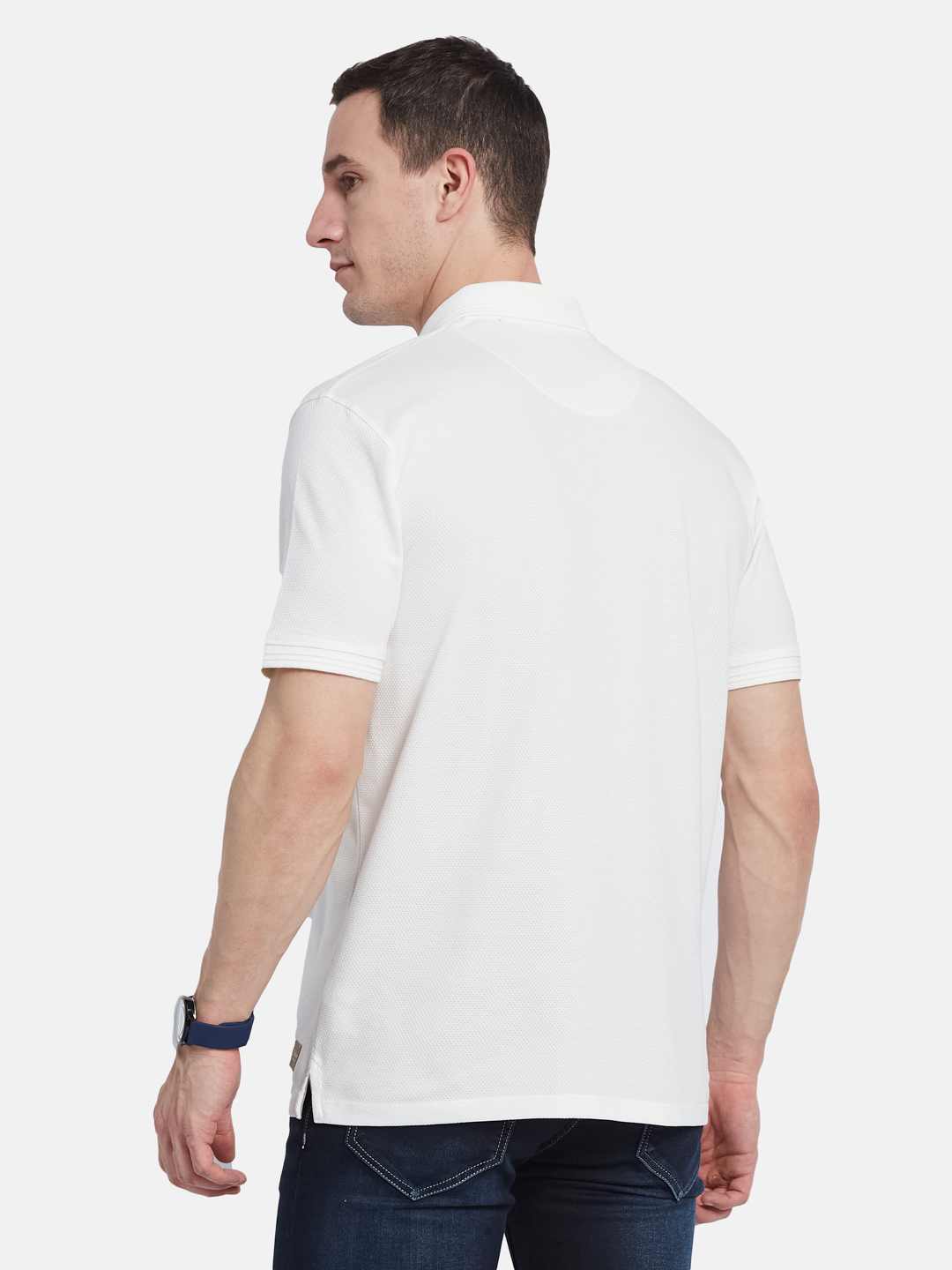 Octave Men Polo Collar T-shirt
