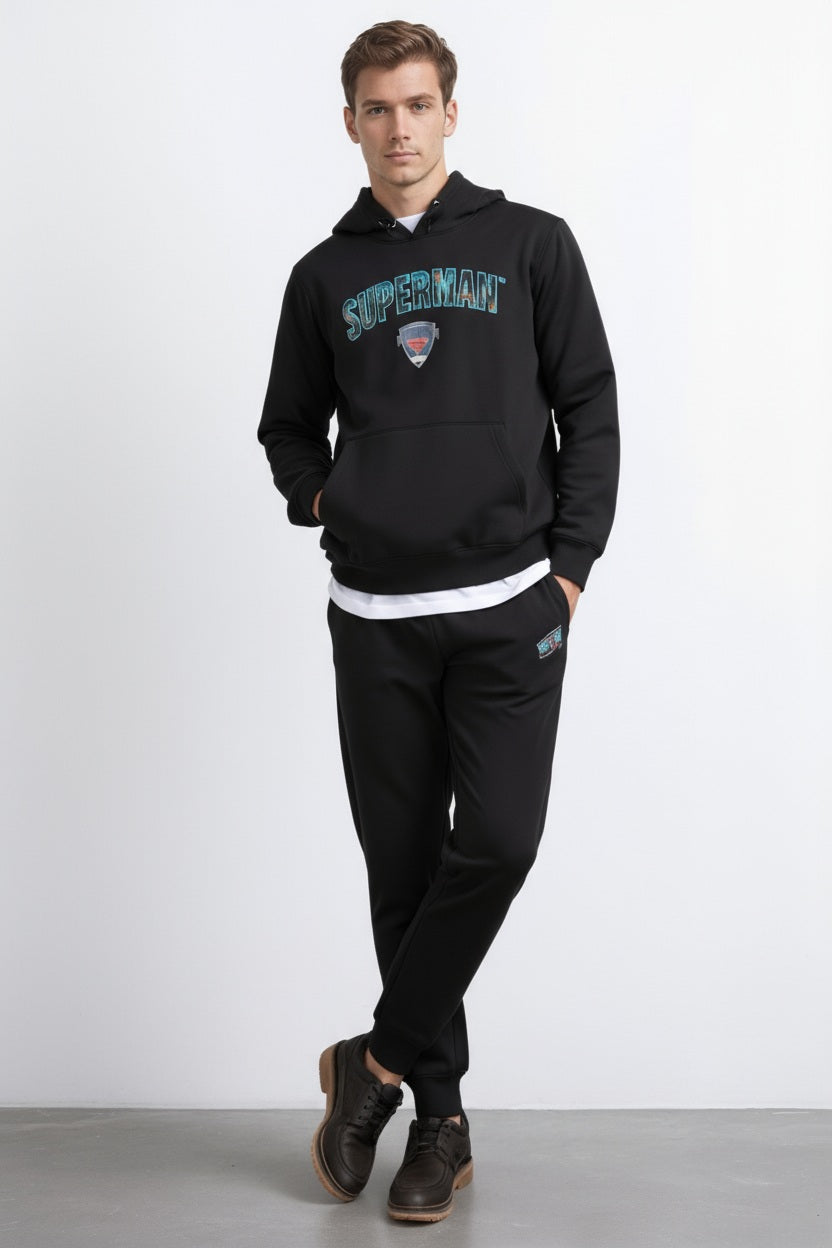 Octave Men Graphic Print  Hooded Sweatshirt