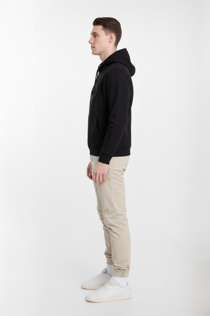 Octave Men Printed Hooded Sweatshirt