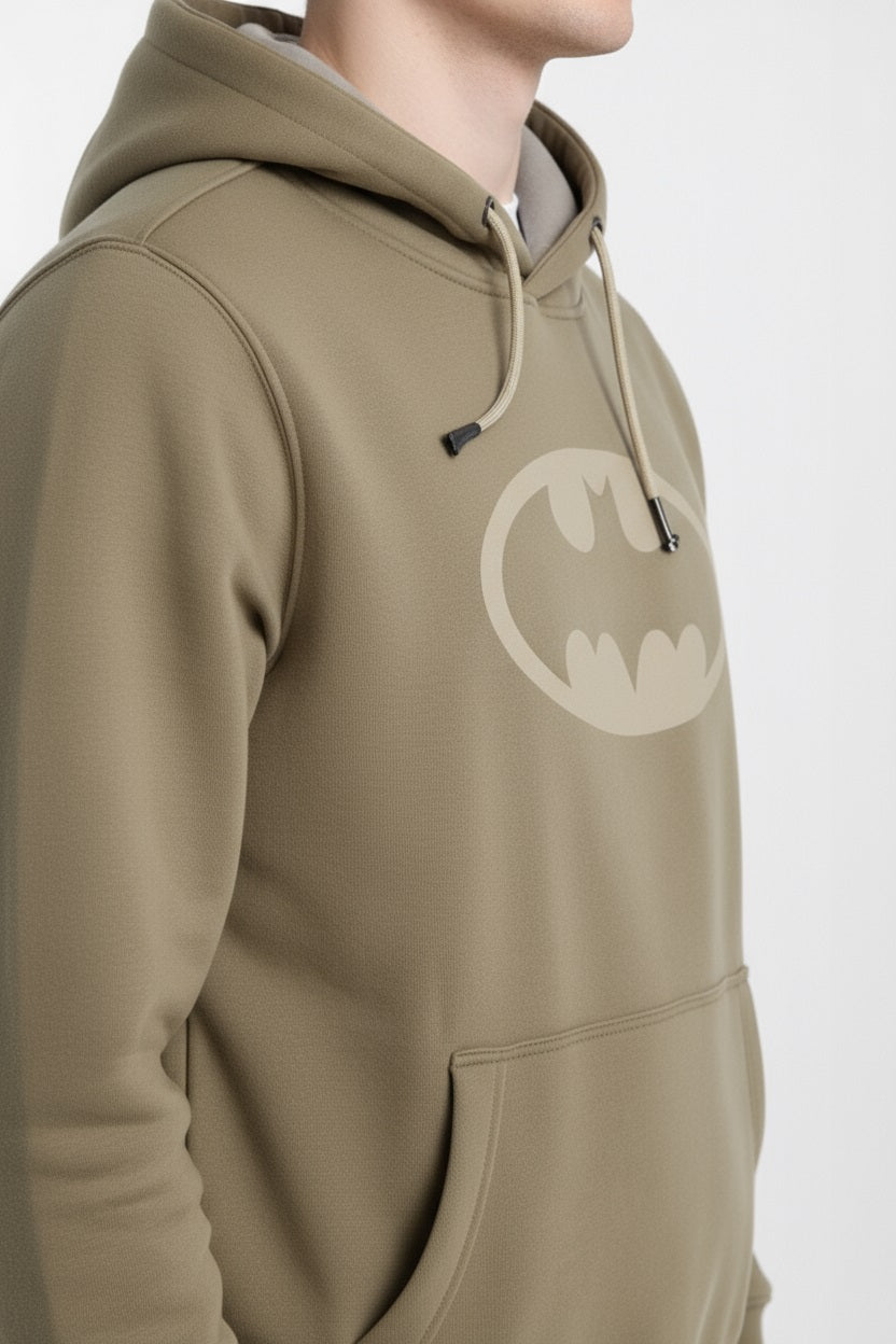 Octave Men Printed Hooded Sweatshirt