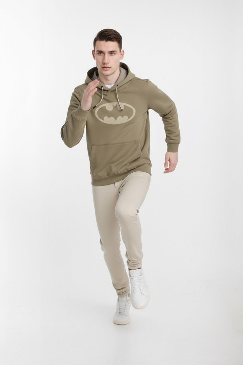 Octave Men Printed Hooded Sweatshirt