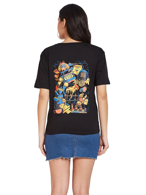 Mettle Ss24 Women Graphic Printed T-Shirt