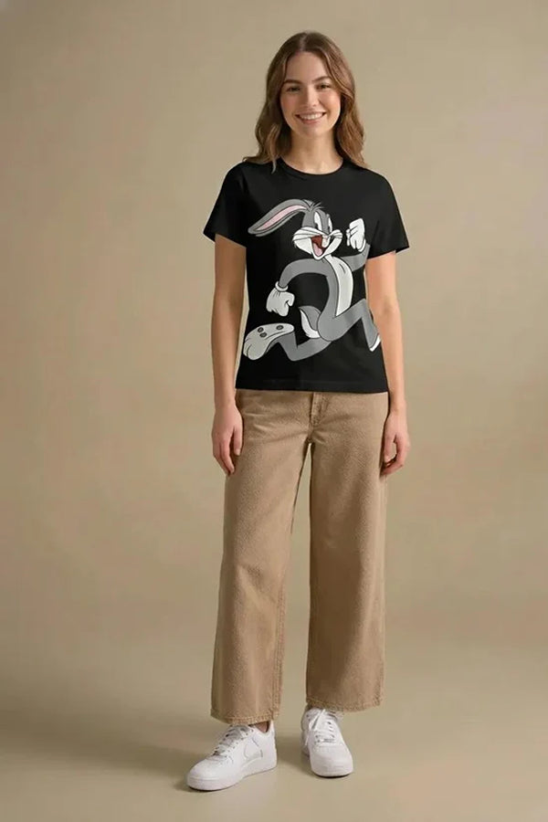 Women Looney Tunes Printed T-shirt