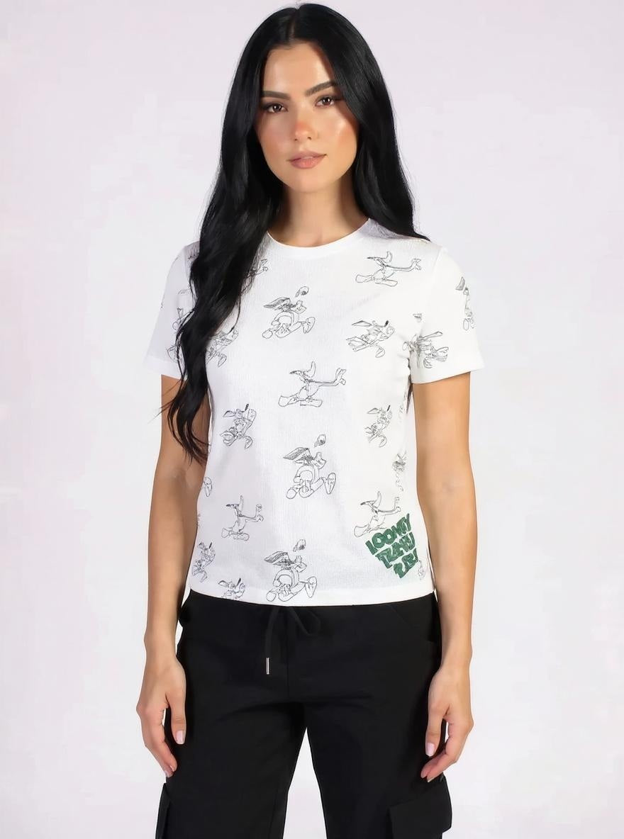 Women Looney Tunes Printed T-shirt
