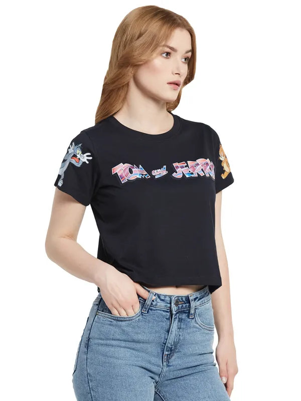 Warner Bros. Tom & Jerry Print T-Shirt