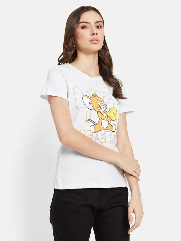 Warner Bros  Jerry Print T-Shirt