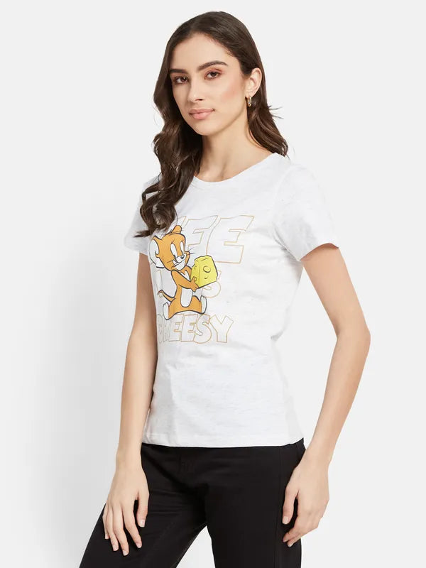 Warner Bros  Jerry Print T-Shirt