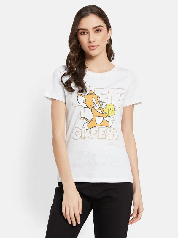 Warner Bros  Jerry Print T-Shirt