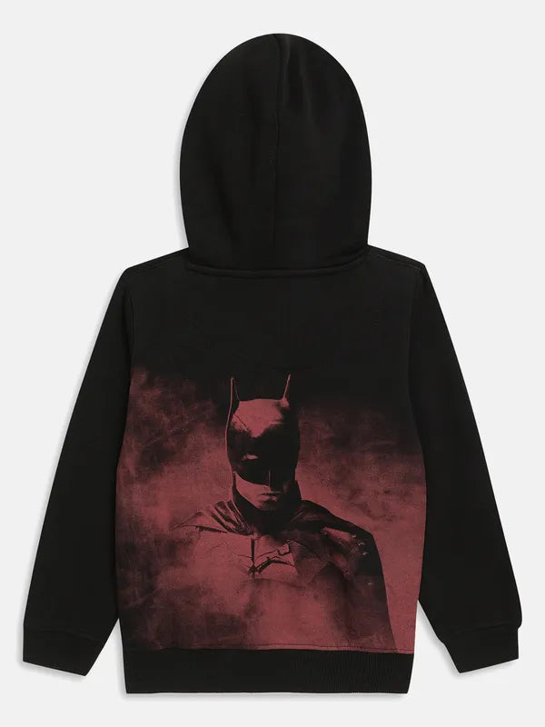 Boys Graphic Printed Hooded Sweatshirt