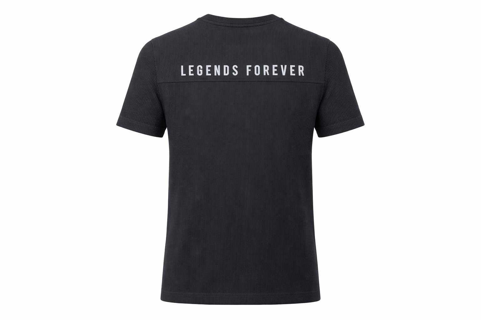 Boy Black Round Neck T-Shirt