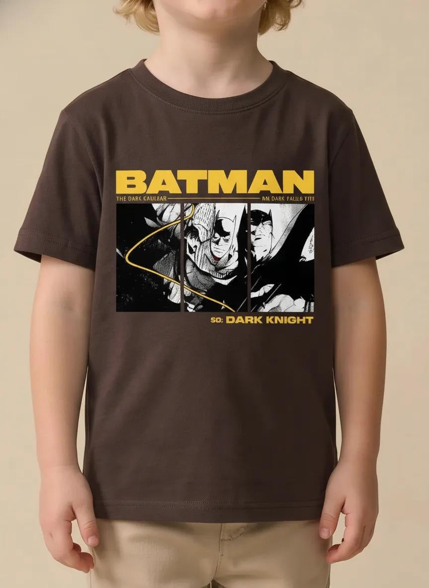 Boy Coffee Round Neck T-Shirt