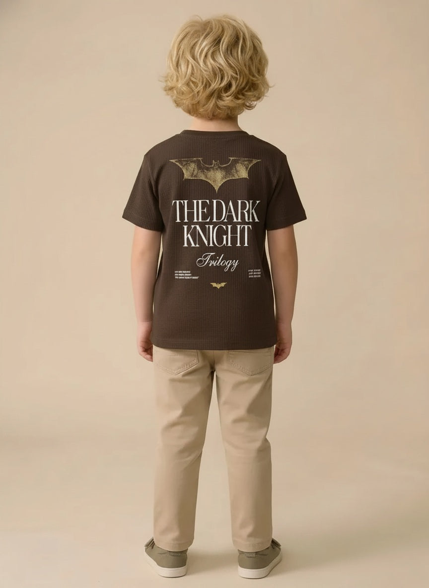 Boy Coffee Round Neck T-Shirt