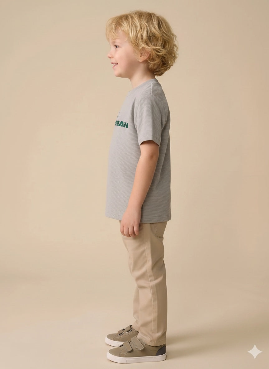 Boy Round Neck T-Shirt