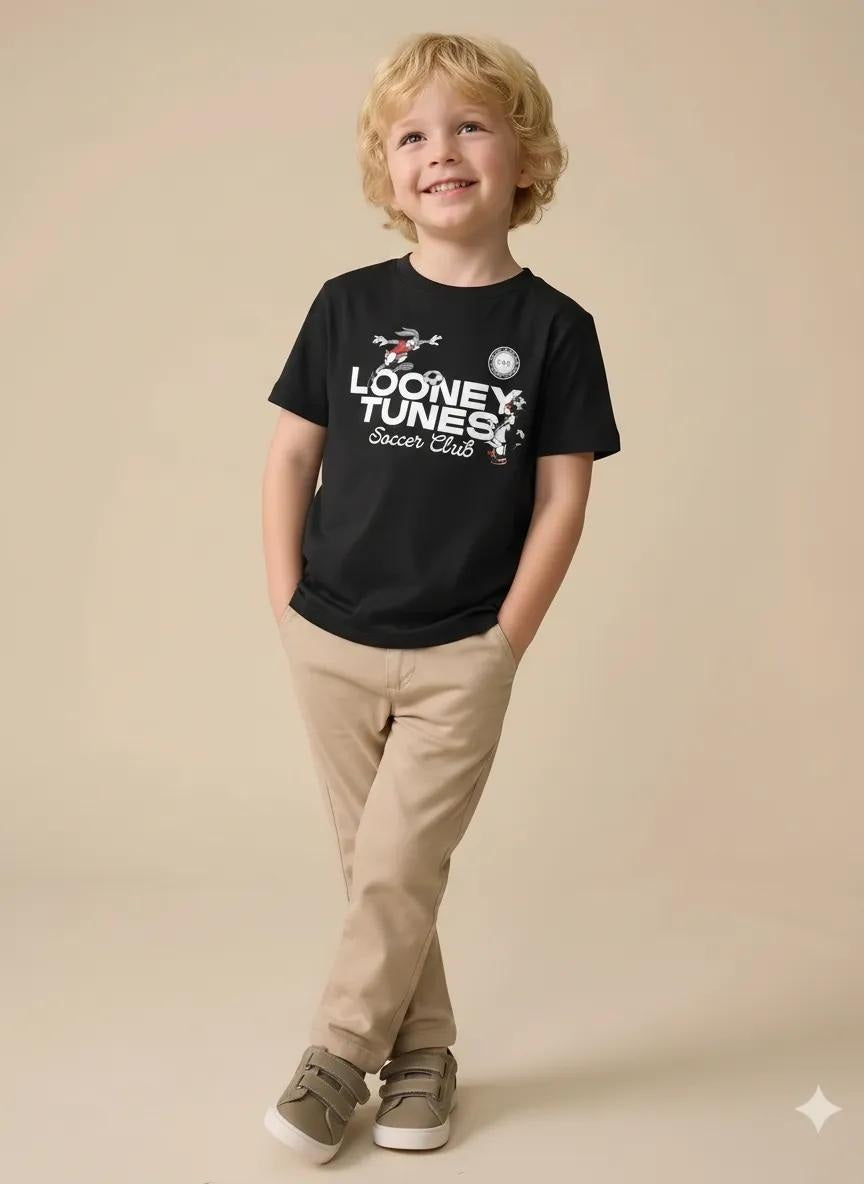 Boy Round Neck T-Shirt