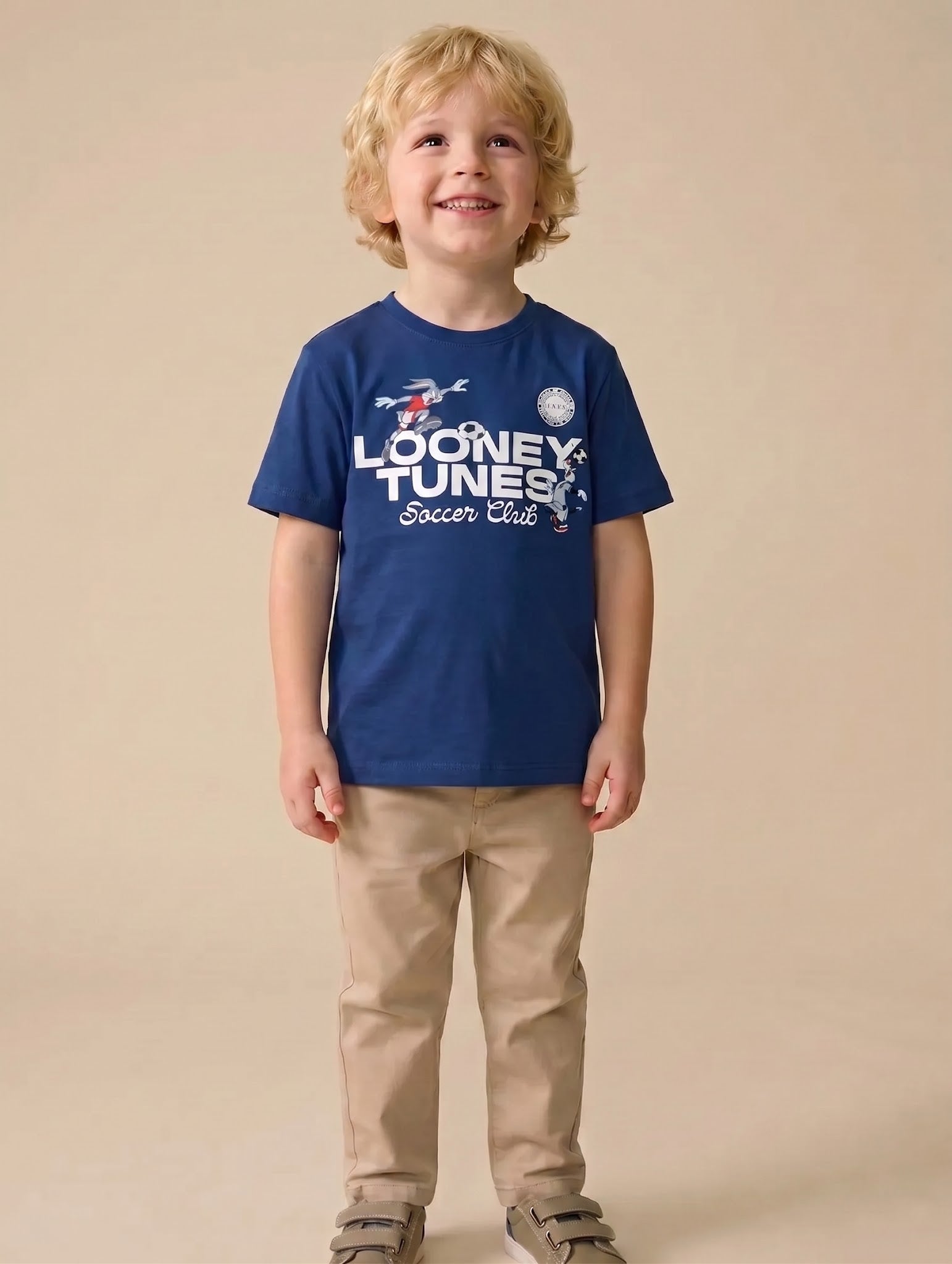 Boys Looney Tunes Printed T-shirt