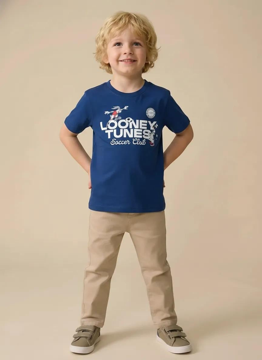 Boys Looney Tunes Printed T-shirt