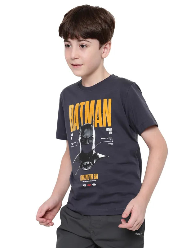 Octave Boys Batman Printed T-Shirt