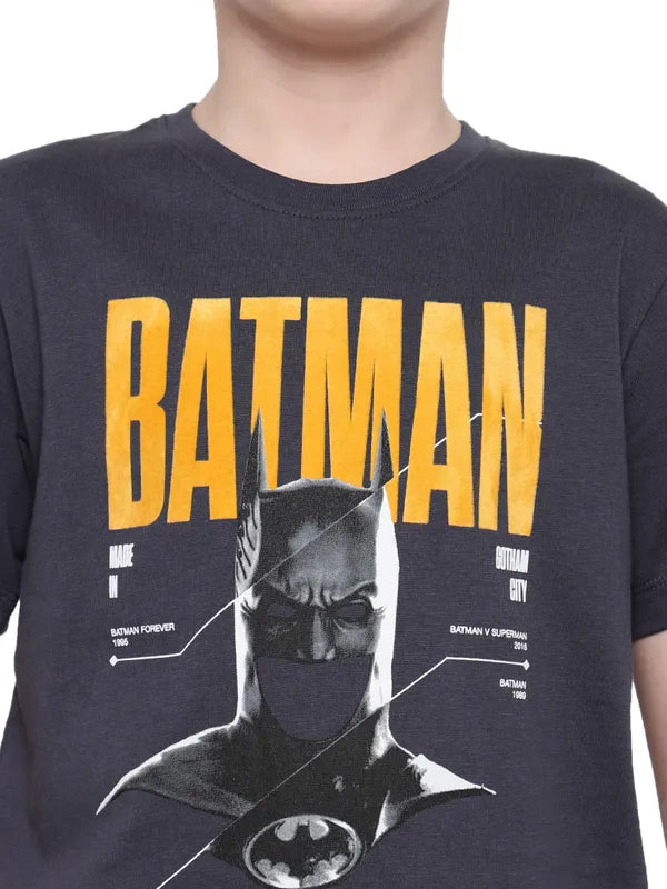 Octave Boys Batman Printed T-Shirt