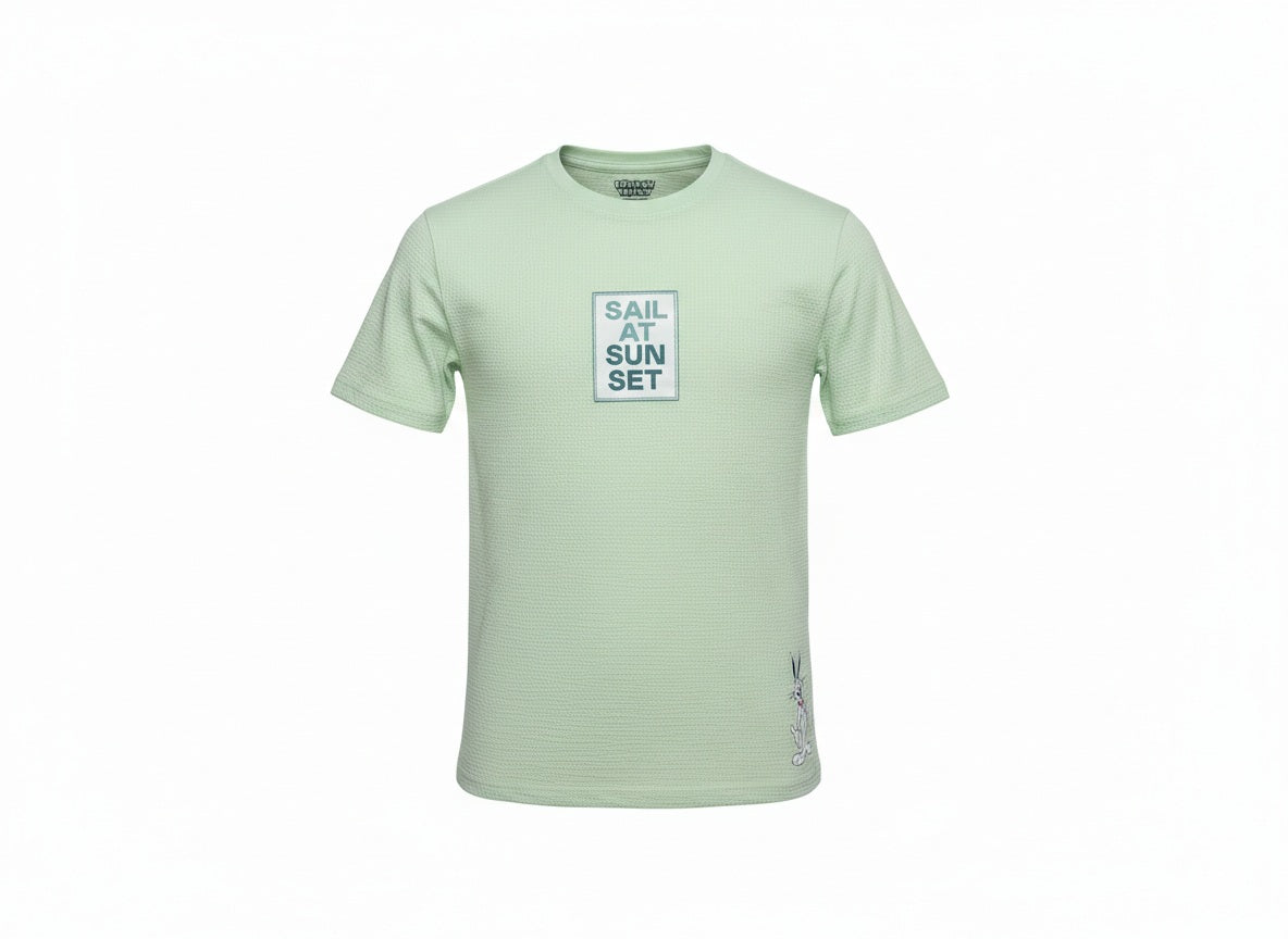 Octave Boys Mist Printed T-shirt