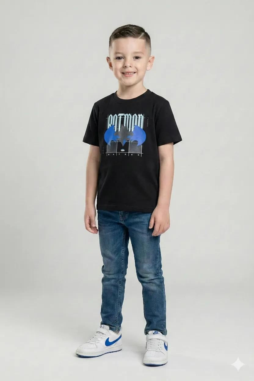 Boys Batman Printed T-shirt