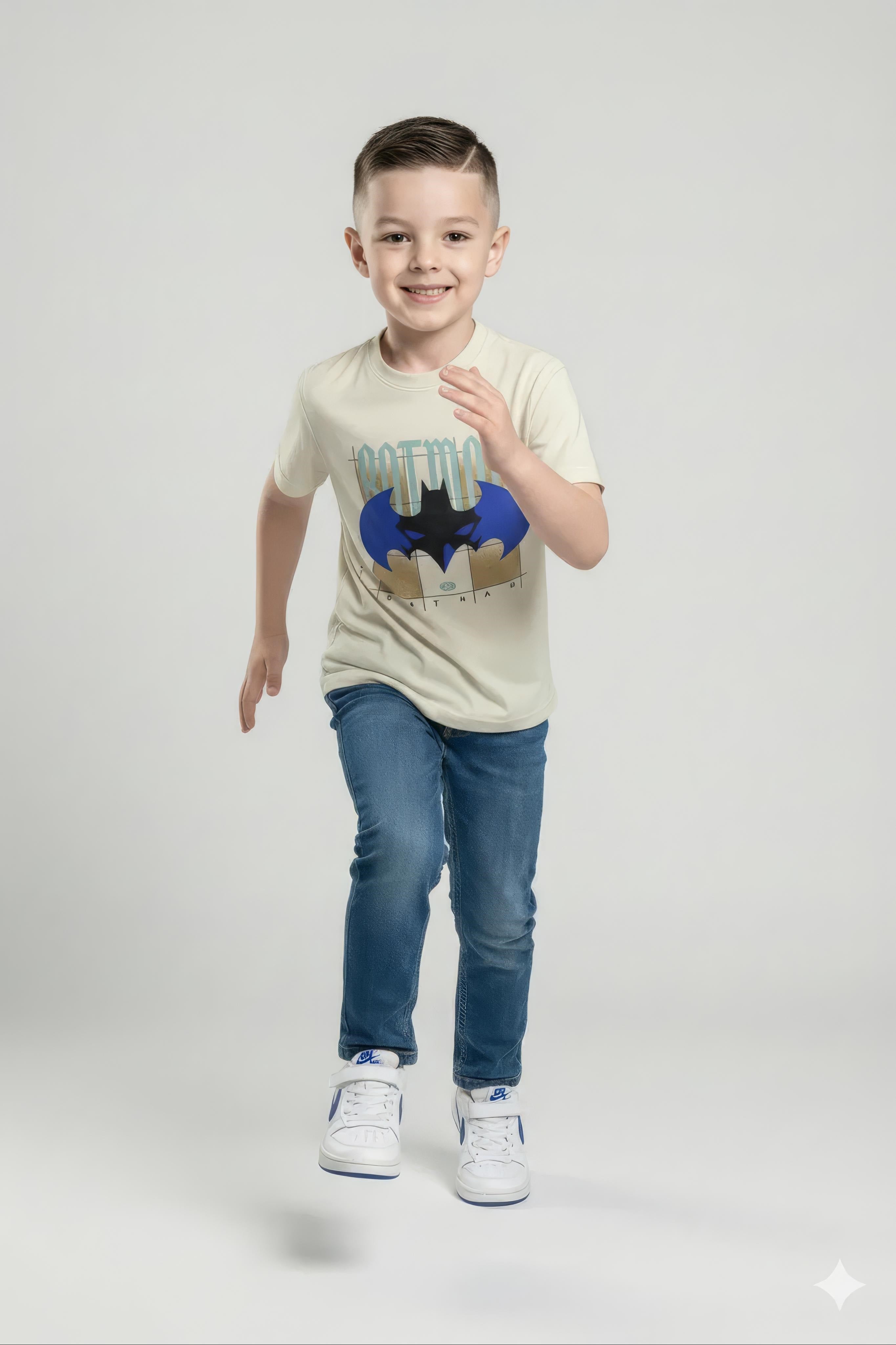 Boys Batman Printed T-shirt