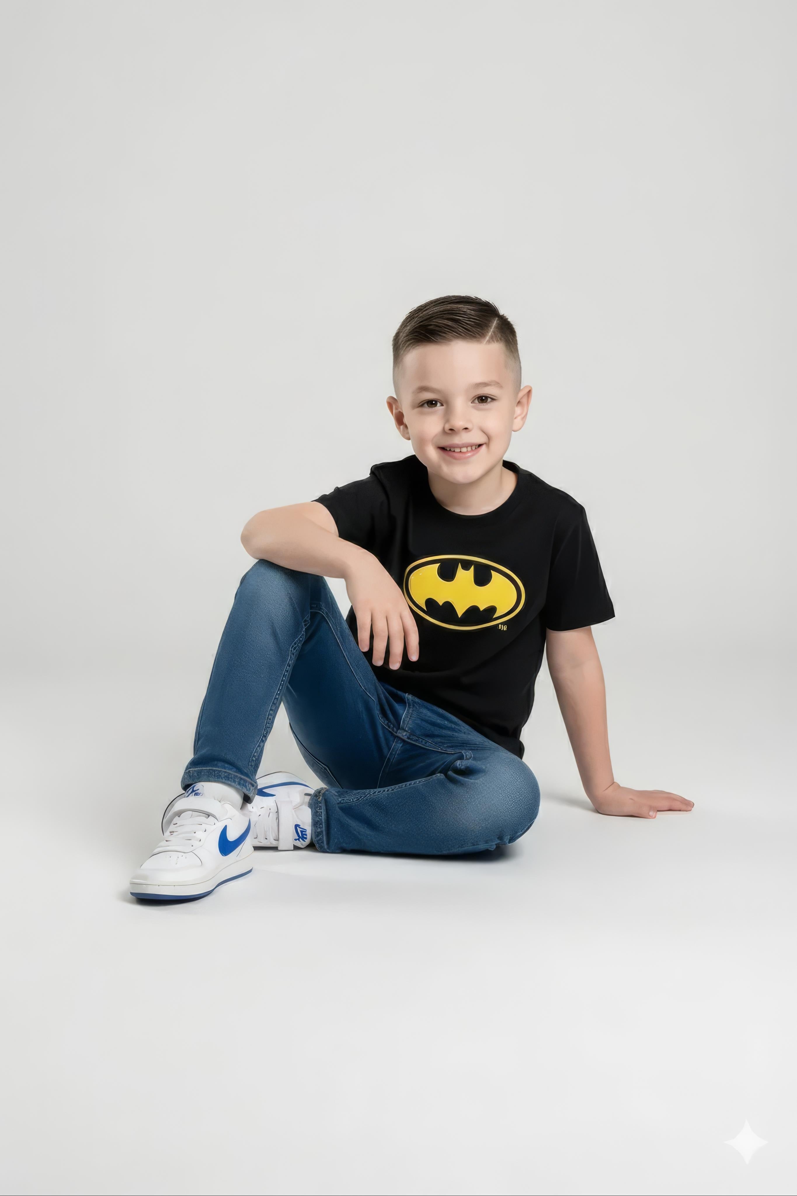 Boy Printed Round Neck T-Shirt