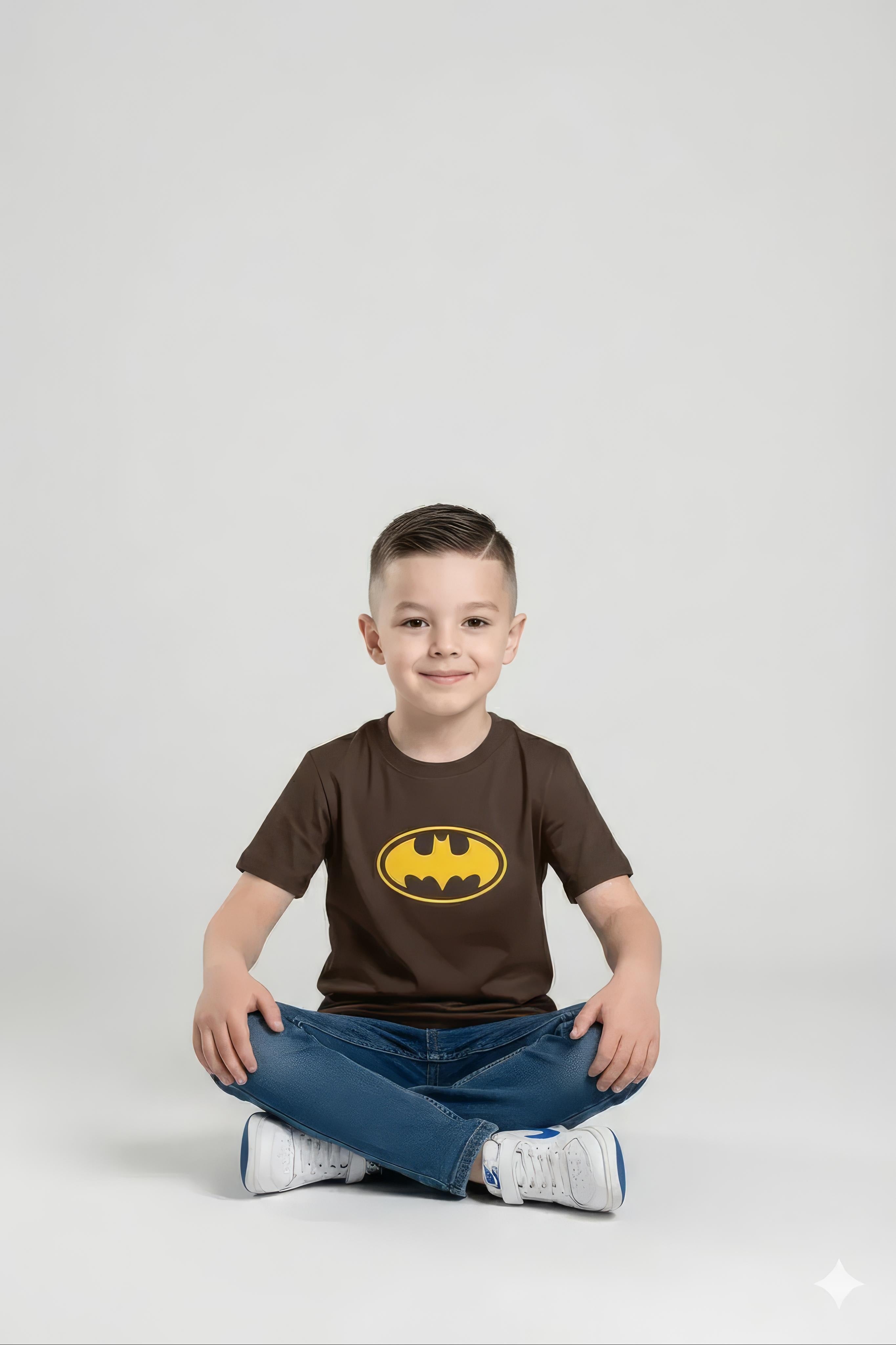 Boy Printed Round Neck T-Shirt