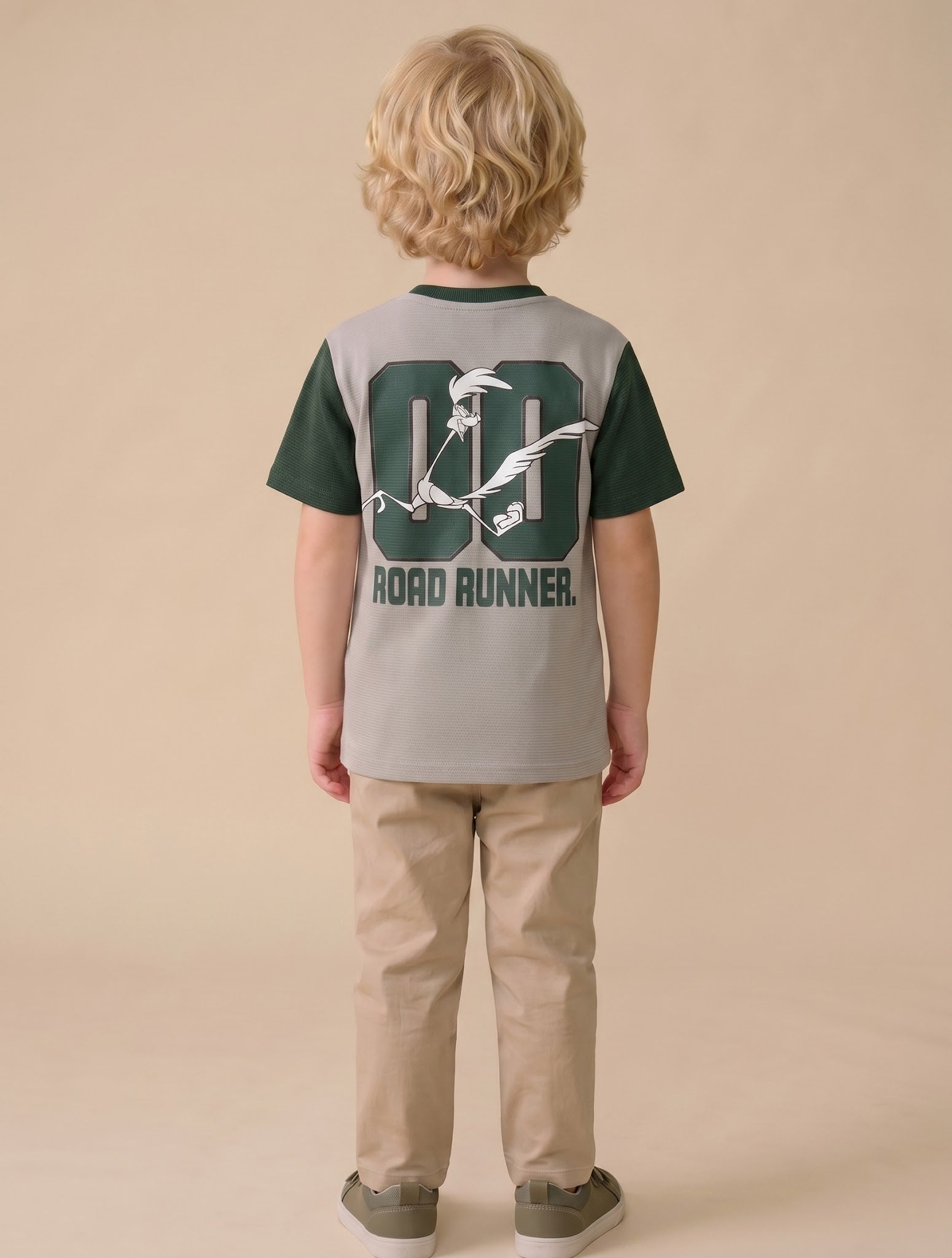 Boy Round Neck T-Shirt