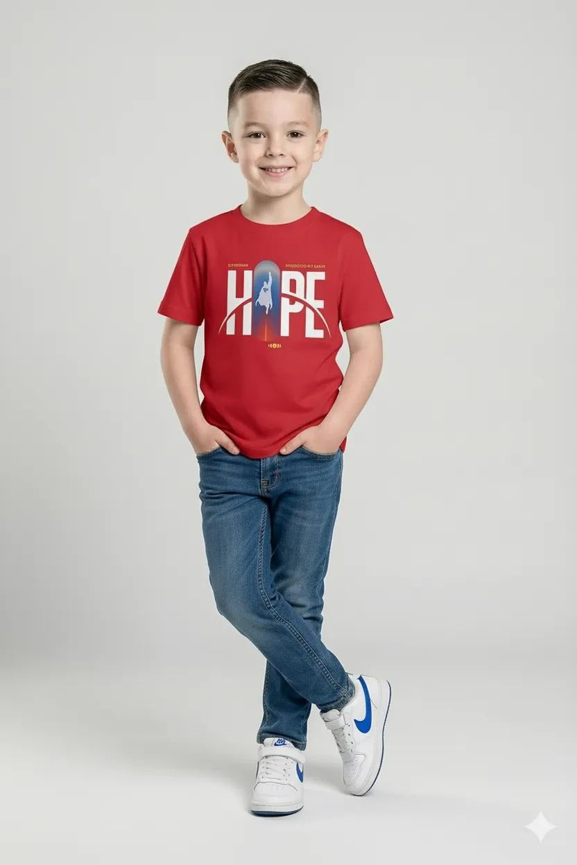 Octave Boys Brick Printed T-shirt
