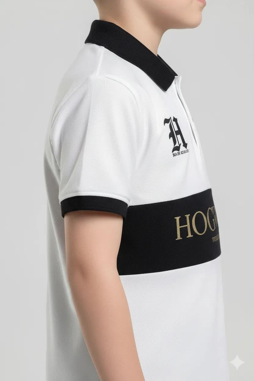 Octave Boys Printed Polo Collar T-shirt