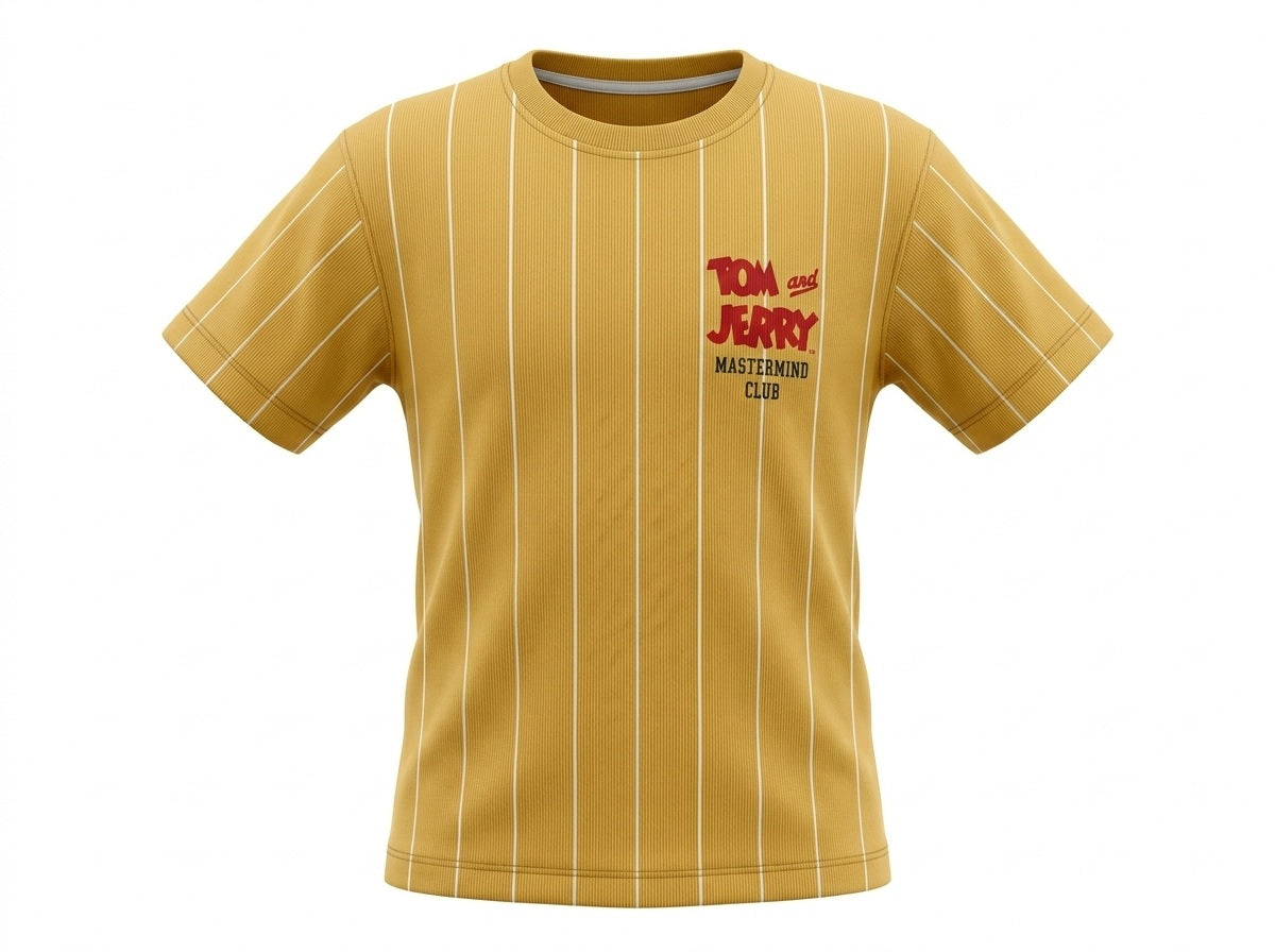 Octave Boys Mustard Printed T-shirt