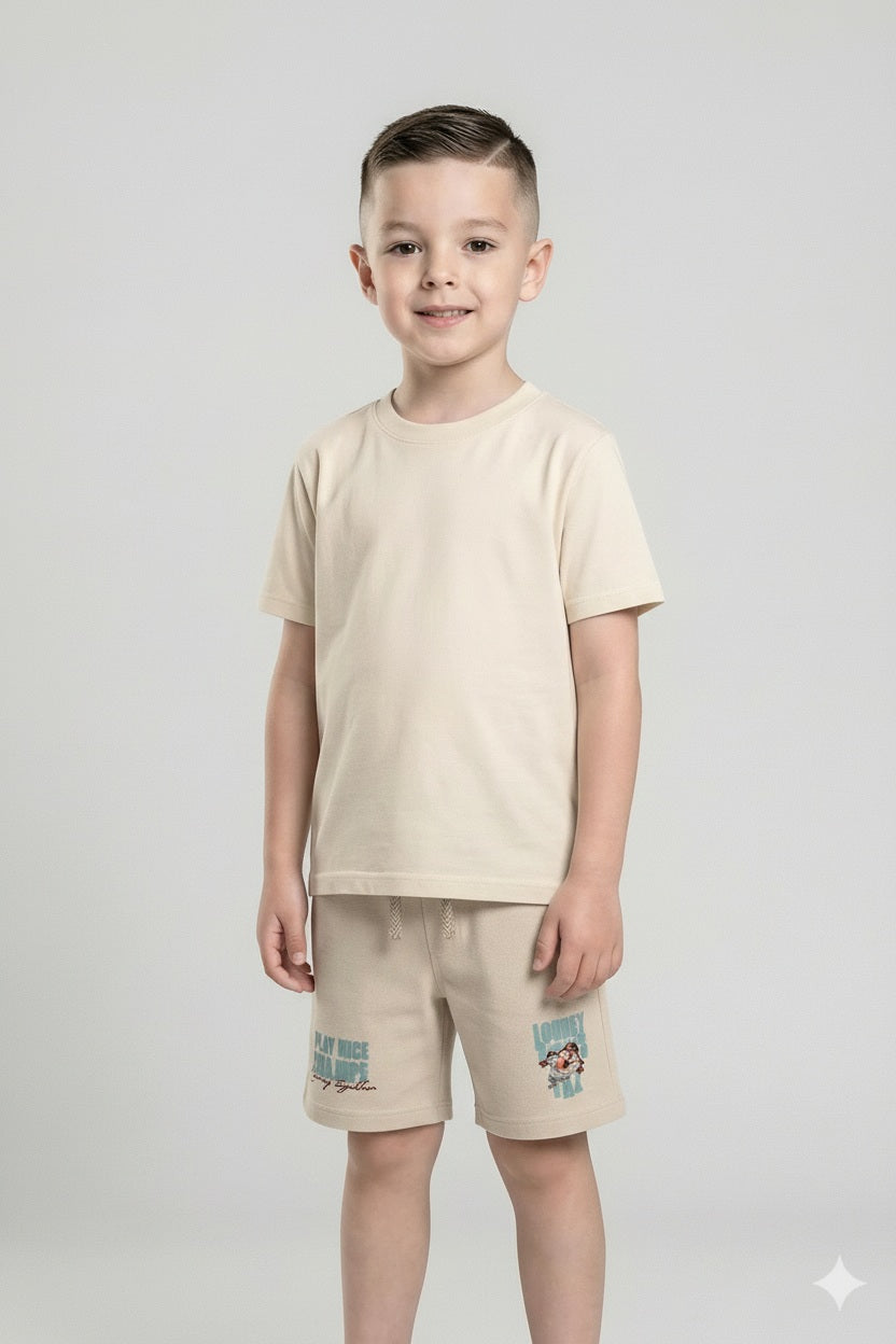 Boy Pristine Printed Shorts