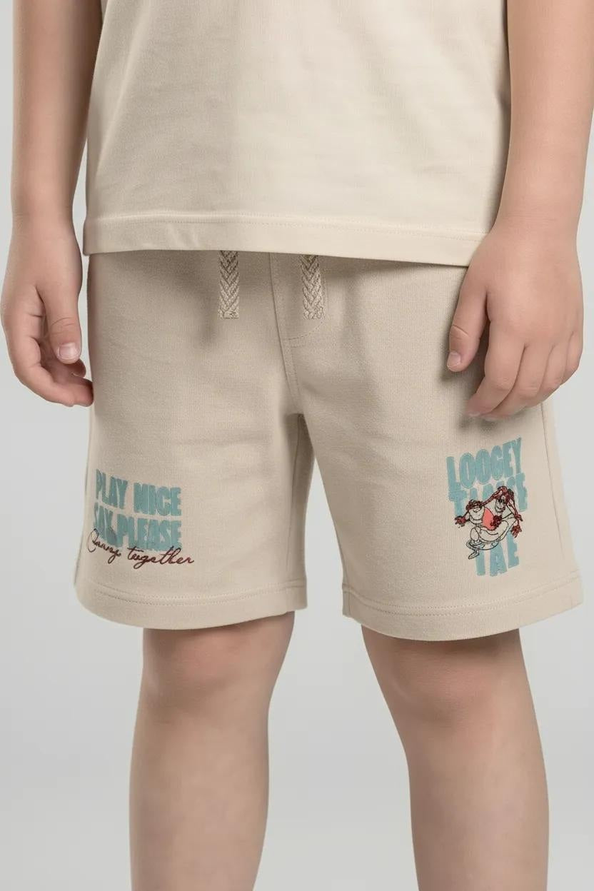 Boy Pristine Printed Shorts